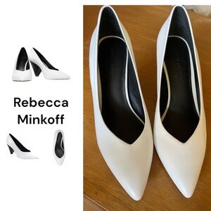 Rebecca Minkoff two-tone Zuria pump 9 size. New with Box